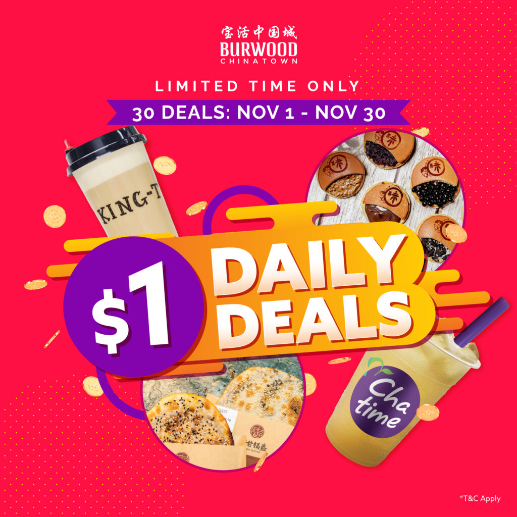 Daily Deals Examples $1 Daily Deals – Burwood Chinatown